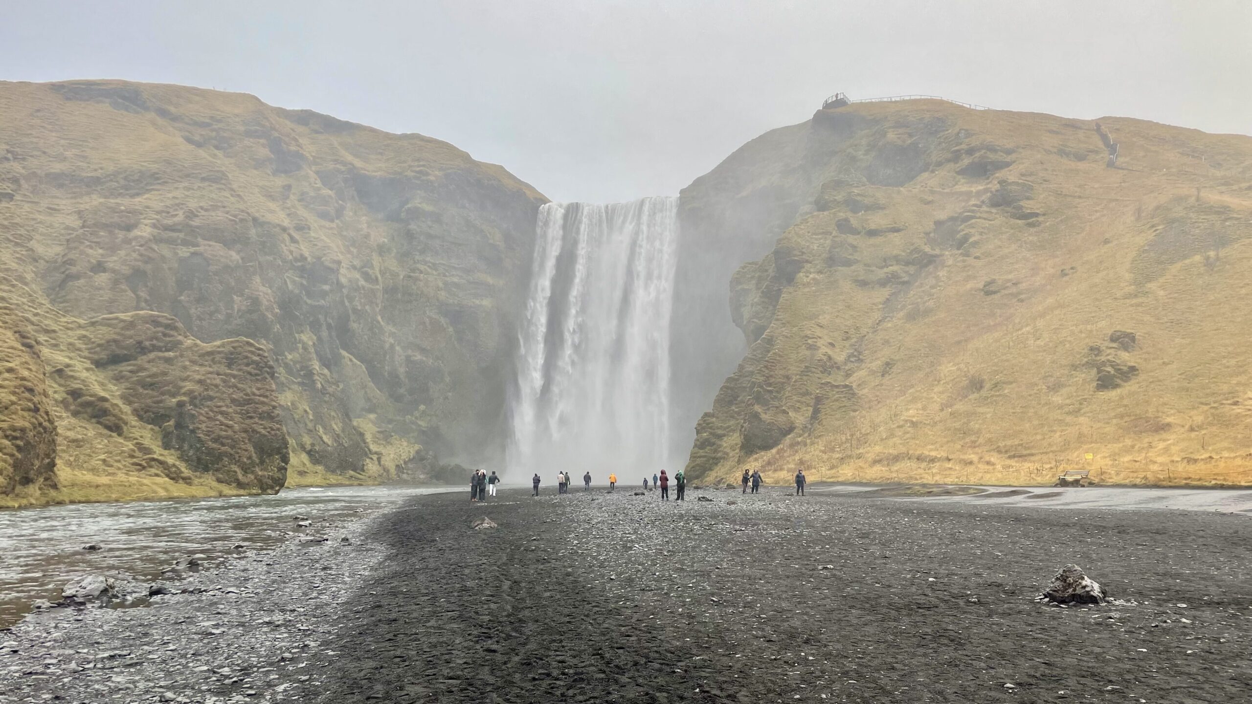 Skogafoss waterfall