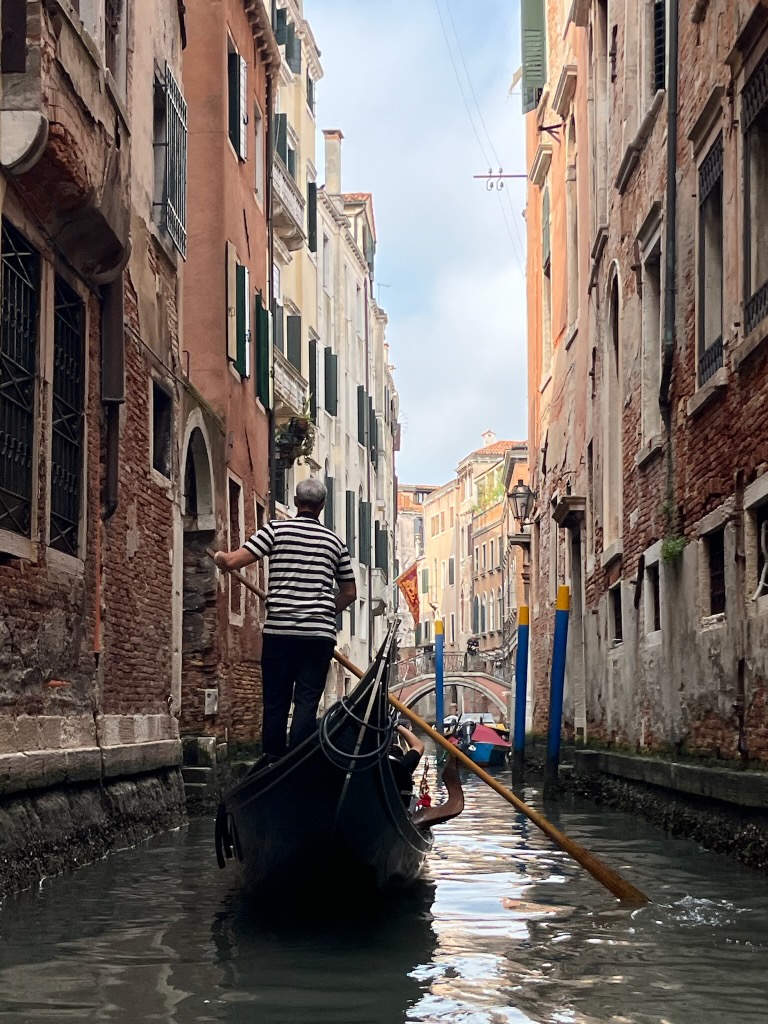 Gondolier At Work