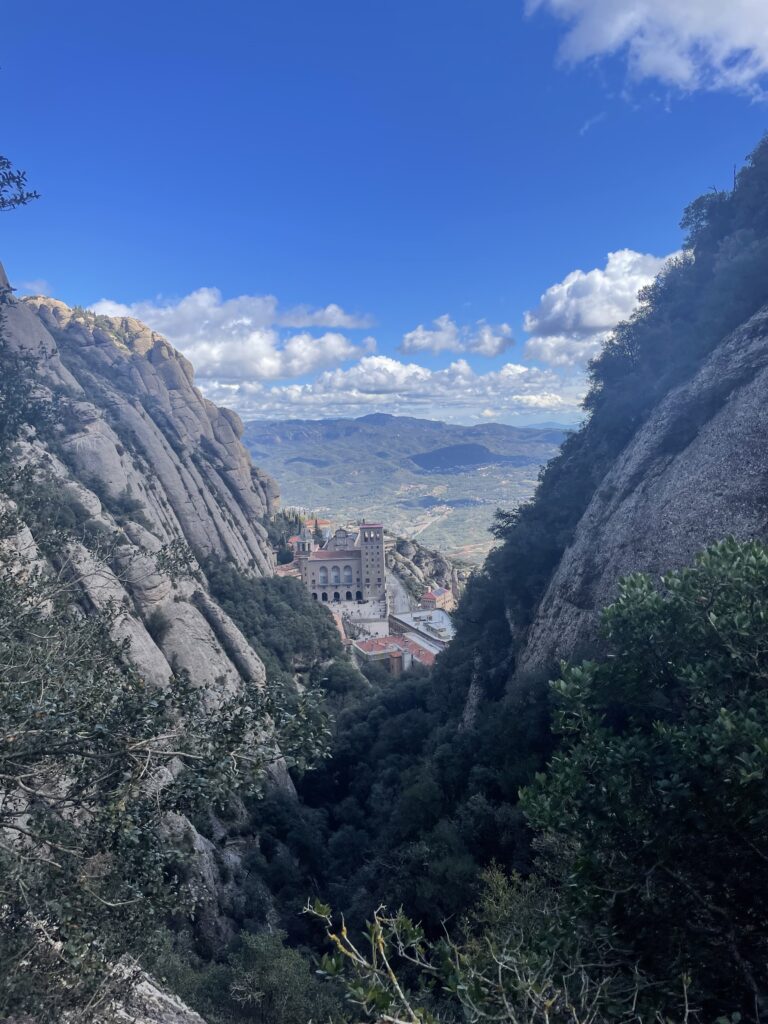 View from the funicular station